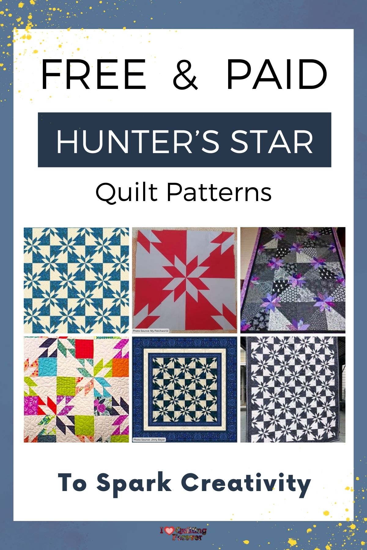 Top Free Hunters Star Quilt Pattern Bonus Patterns For Sale I