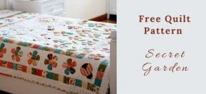 Free Quilt Pattern: Secret Garden I Love Quilting Forever