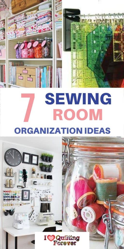 Sewing Room Organization Ideas - pinterest