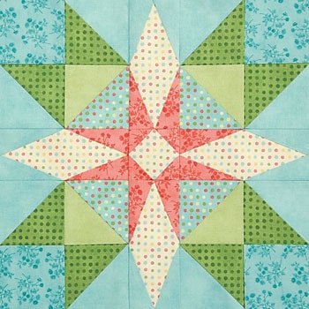 Free Quilt Pattern-  Spring Blossom by quilt maker