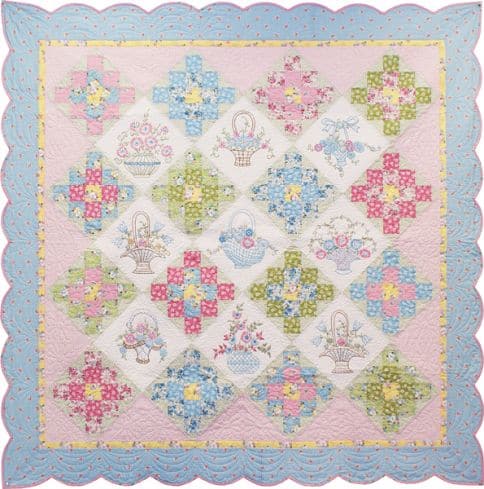 Sweet Daisy Dreams Quilt - free quilt pattern