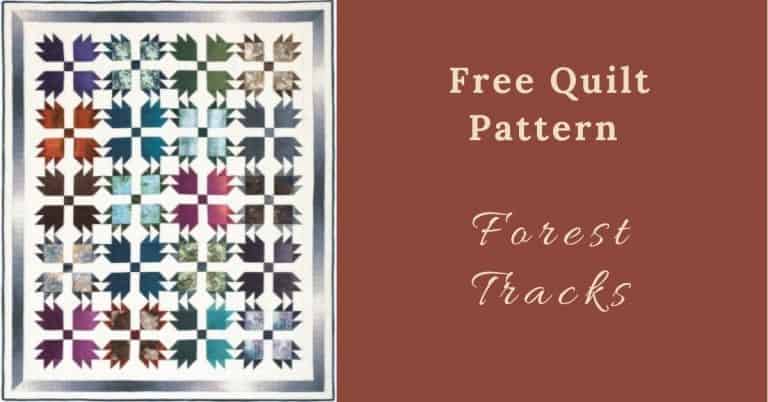 I love Quilting Feature Image_Forest Tracks Quilt