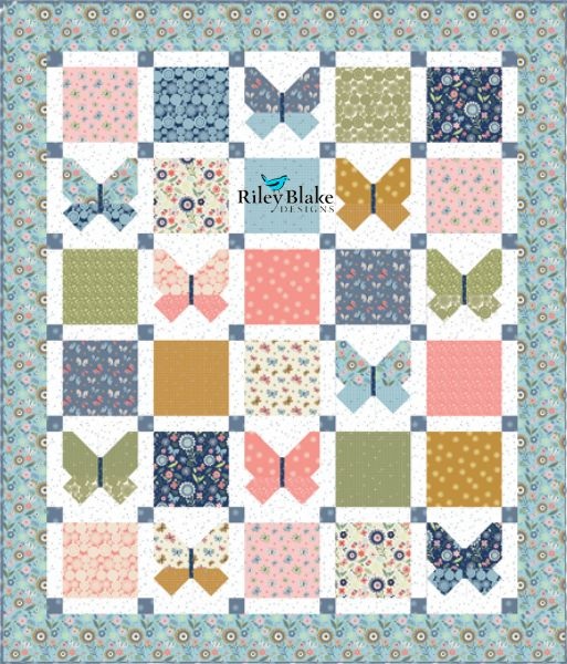 Butterfly in the Sky - free quilt pattern