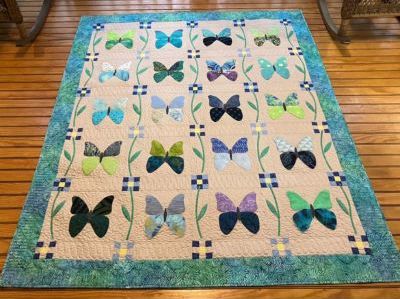 GO! Butterfly Patch Quilt - facebook posts-Bonnie Kimbrough
