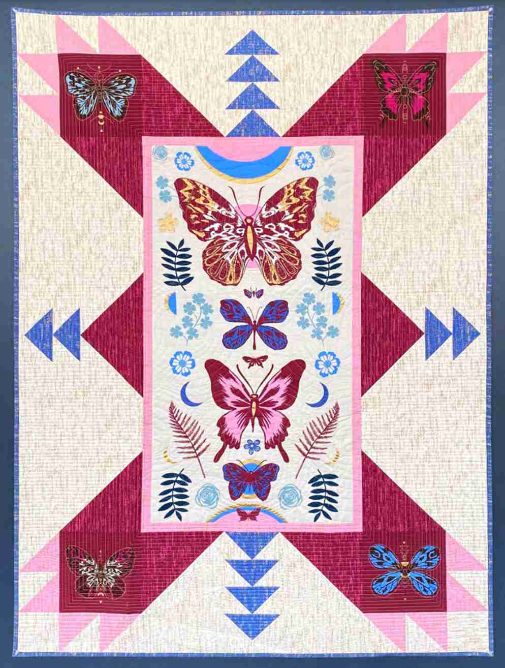 Magic Butterfly Quilt - free quilt pattern_