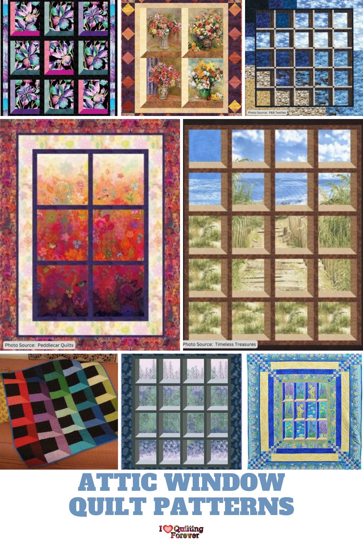 Top 13 Free Attic Window Quilt Patterns (+7 Bonus Patterns For Sale ...