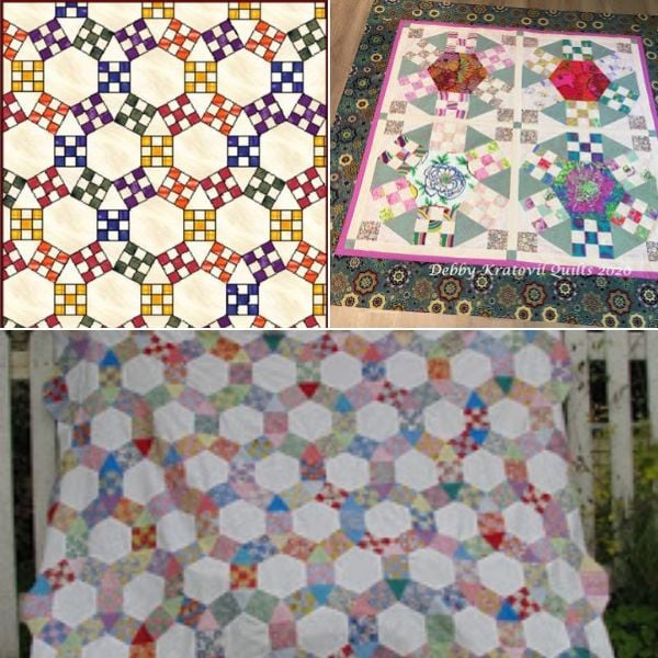 Jack's Chain Quilt Patterns roundup ILQF featured cover