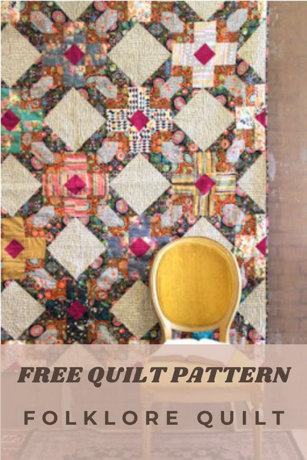 Free Quilt Pattern Folklore Quilt I Love Quilting Forever
