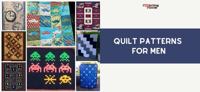 Top 25 Free Quilt Patterns for Men (+8 Bonus Patterns For Sale) - I ...