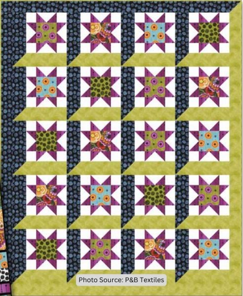 Star Blossoms Quilt Pattern