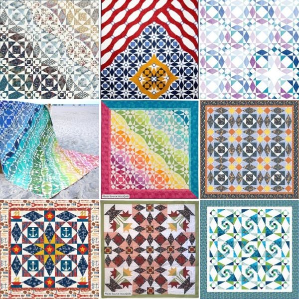 Storm at Sea Quilt Patterns roundup ILQF featured cover