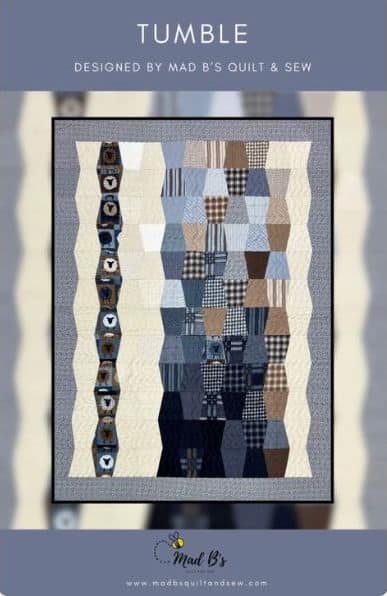 Tumble Quilt Pattern -etsy