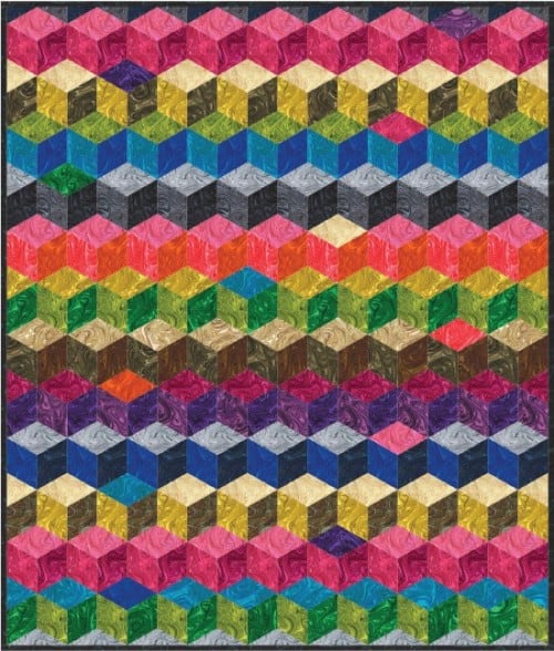 8-captivating-tumbling-blocks-quilt-patterns-i-love-quilting-forever