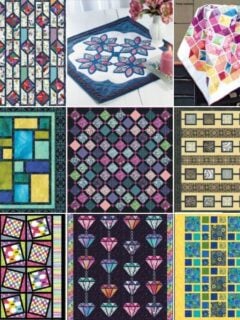 stained glass quilt patterns roundup