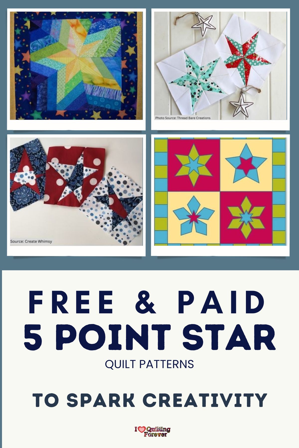 Top 7 Free 5 Point Star Quilt Patterns (+7 Bonus Patterns For Sale) - I ...