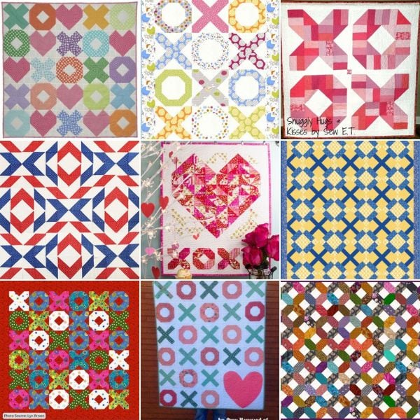Hugs and Kisses Quilt Patterns roundup ILQF featured cover