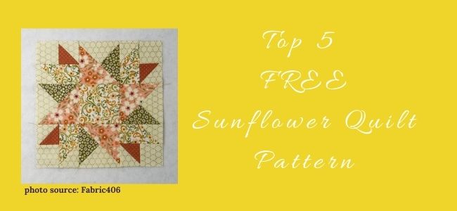top 5 free sunflower quilt pattern i love quilting forever