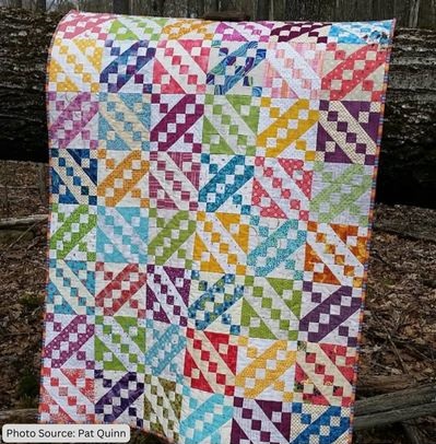 Top 6 Free Jacob's Ladder Quilt Patterns (+5 Bonus Patterns For Sale ...