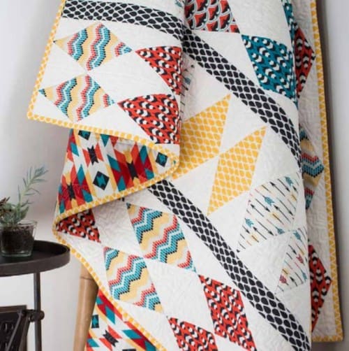 Free Quilt Pattern -  Totem Quilt by cloud9 fabrics