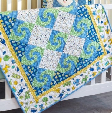 Snails' Trail Quilt Pattern by Shabby Fabrics