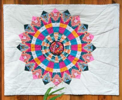 Cosmos Quilt (Dresden Mandala) - Free Quilt Pattern