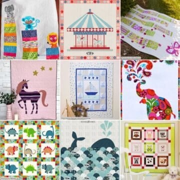 Free Applique Baby Quilt Patterns - featured cover