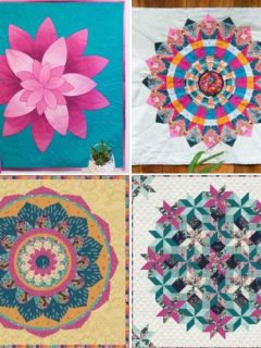 Mandala Quilt Patterns roundup ILQF featured cover