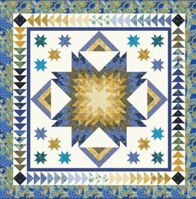 Medallion Star - free quilt pattern
