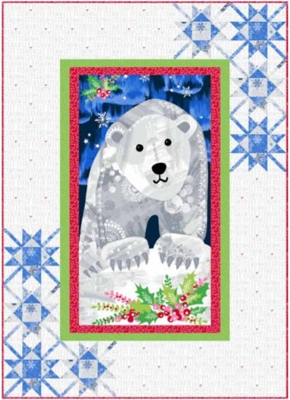 Northern Lights-Beary Christmas - Free Quilt Pattern