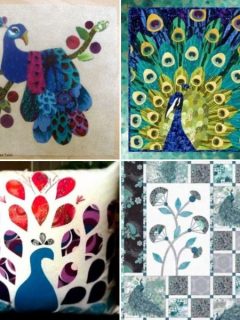 Peacock Quilt Patterns roundup featured cover ILQF