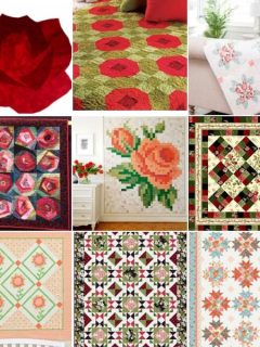 Rose Quilt Patterns roundup ILQF featured cover