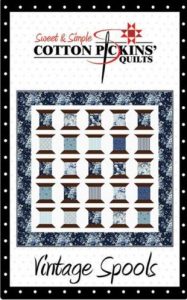 Vintage Spools Quilt Pattern - etsy
