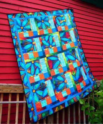 Free Quilt Pattern- Window Panes by Free Spirit Fabrics