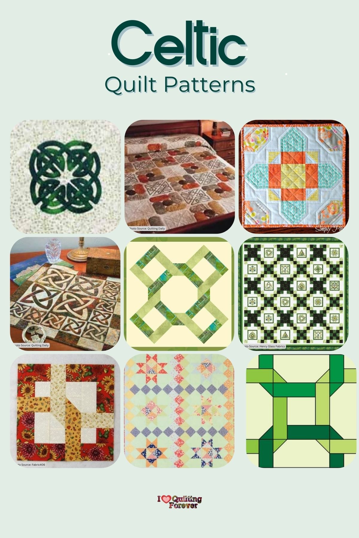 Top 11 Best Celtic Quilt Patterns (+7 Bonus Patterns For Sale) - I Love ...