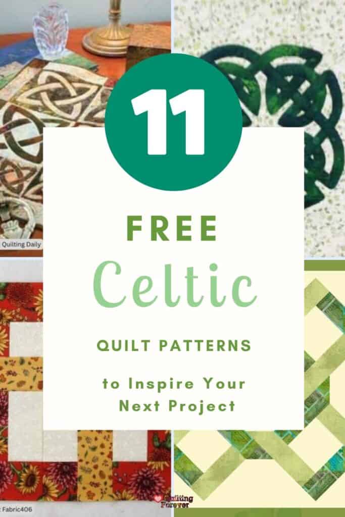 Celtic Quilt Patterns roundup ILQF Pinterest