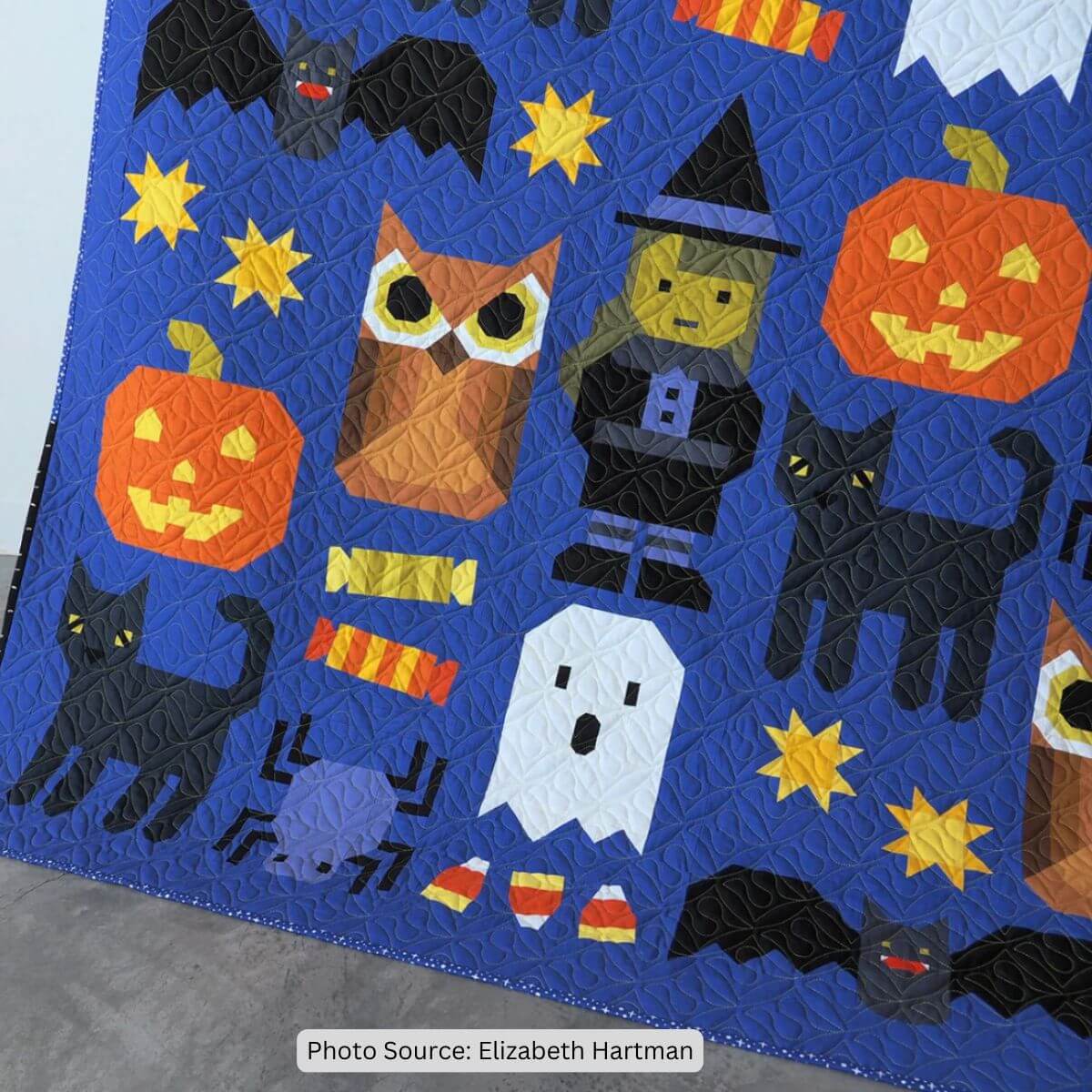 Happy Halloween Season Quilt Pattern - etsy paid