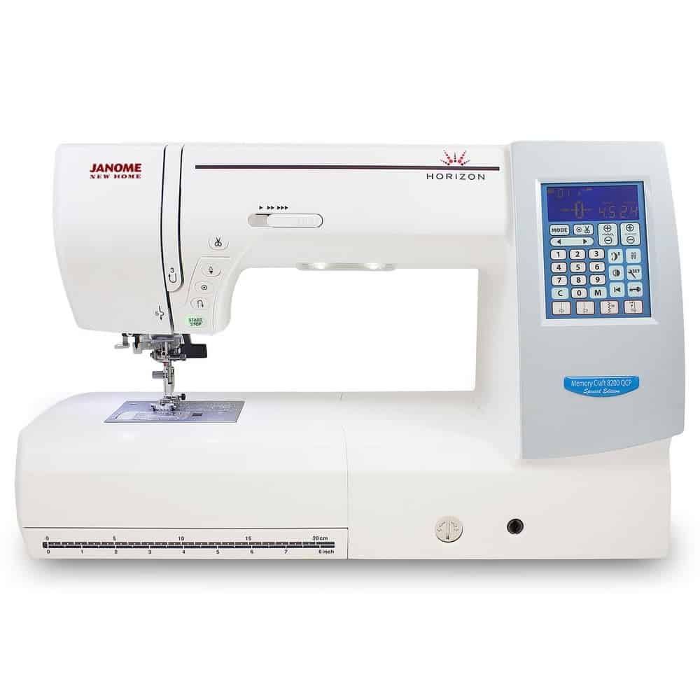 Janome Horizon Memory Craft 8200QCP Special Edition bundle