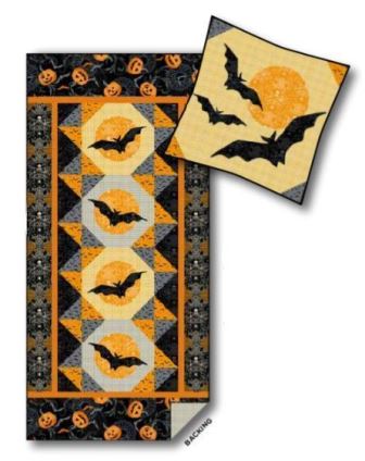 GO! Monster Trick or Treat Totes - Free Quilt Pattern