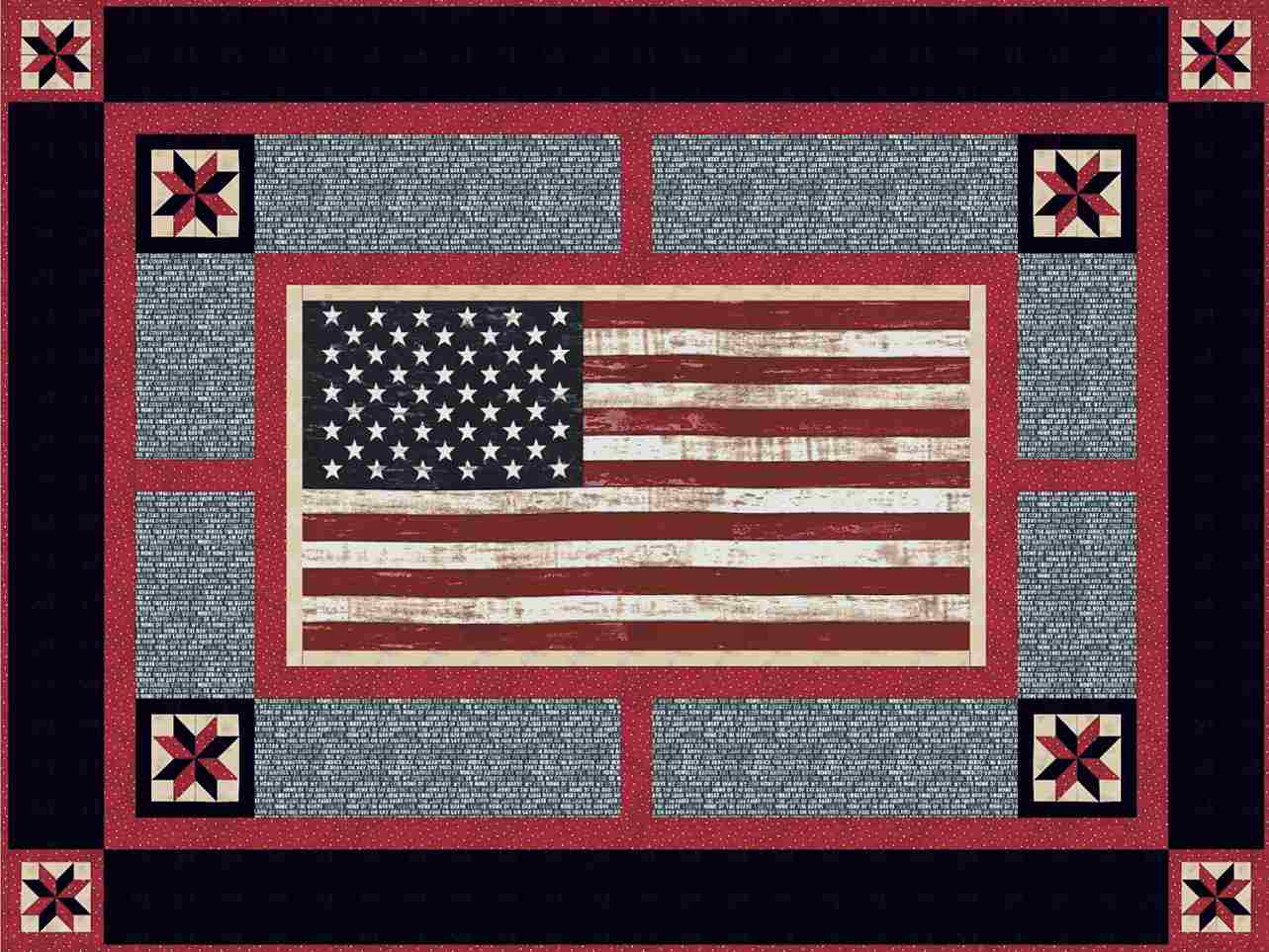 American Pride - Free Quilt Pattern