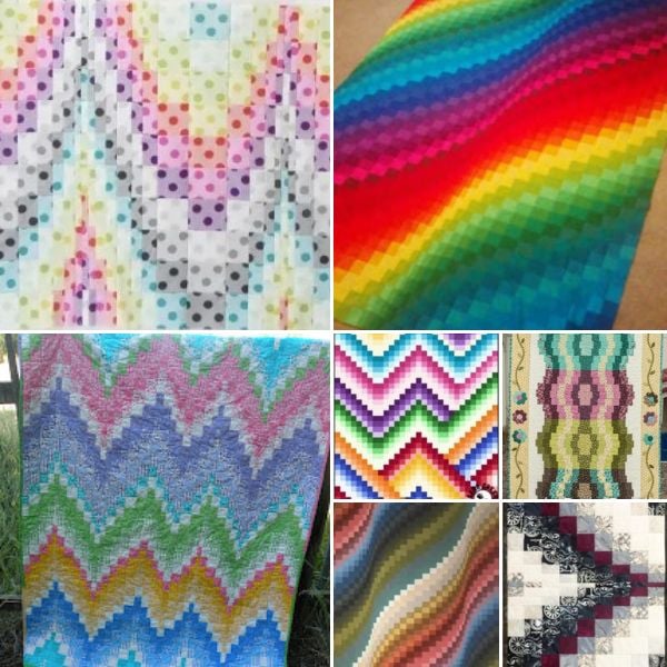 Jelly Roll Bargello Quilt Patterns roundup ILQF featured cover