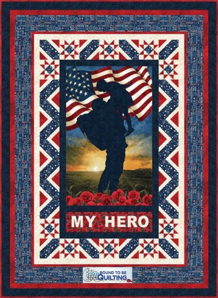 My Hero Panel Quilt Pattern - etsy