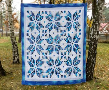 Norwegian Snowflakes Quilt - Free Quilt Pattern