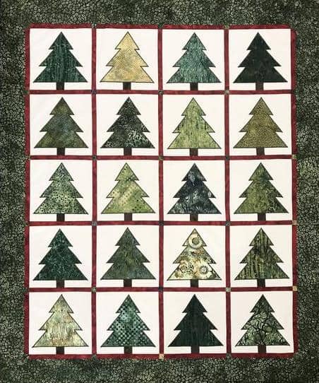 Ponderosa Pines Quilt - Free Quilt Pattern