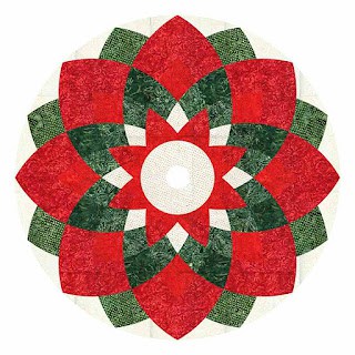 Tonga Merry Tree Skirt - Free Quilt Pattern