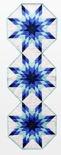 Free Quilt Pattern - GO! Prairie Star Table Runner by AccuQuilt