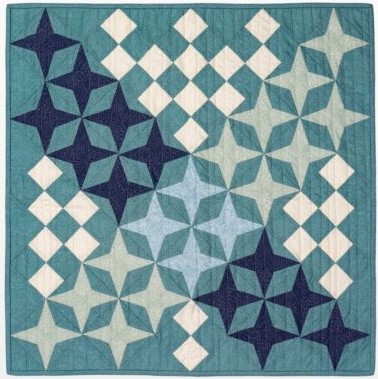 GO! Reach for the Stars Wall Hanging Quilt - Free Quilt Pattern