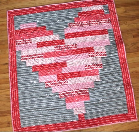 I Heart You Quilt - Free Quilt Pattern