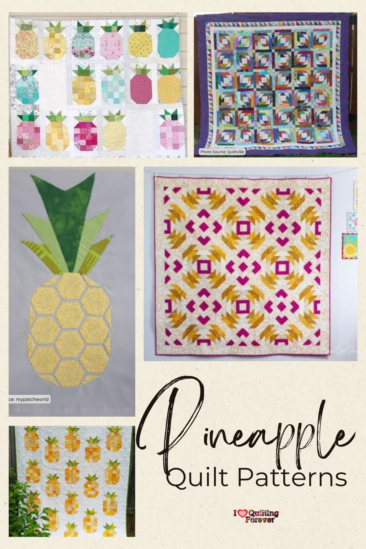 Top 14 Free Pineapple Quilt Patterns (+10 Bonus Patterns For Sale) I