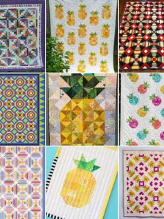 Pineapple Quilt Patterns roundup ILQF featured cover