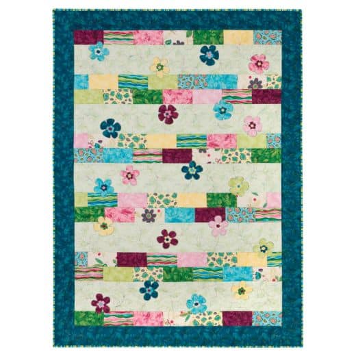 GO! Bursting Into Bloom Quilt - Free Quilt Pattern by AccuQuilt